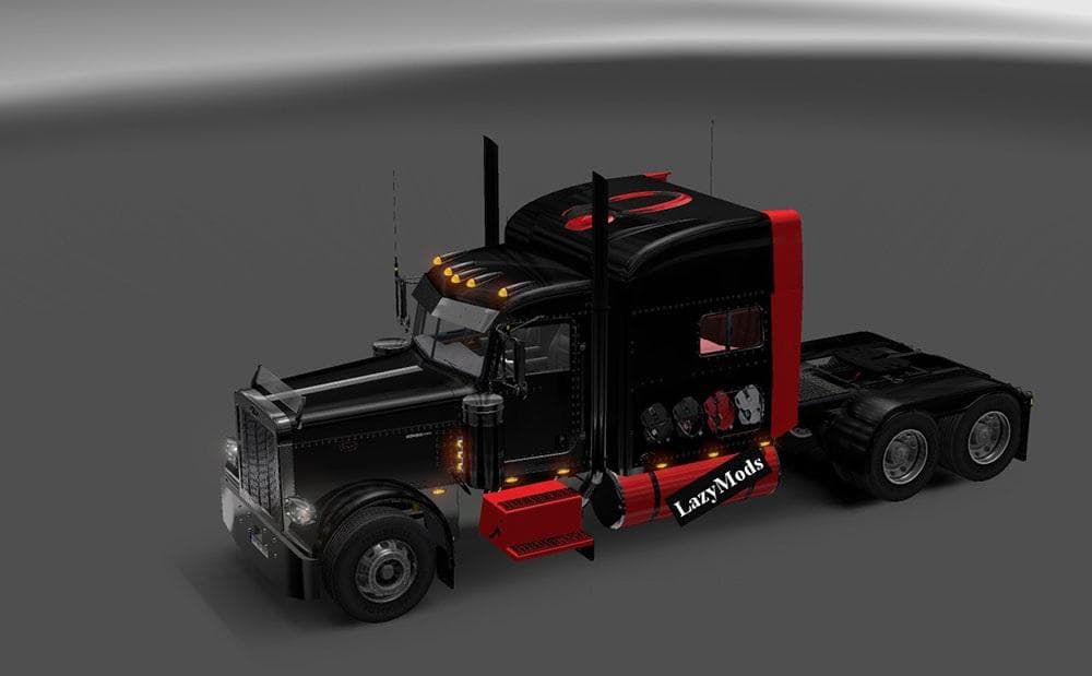 PETERBILT MAD CATS SKIN – Skins mod for Euro Truck Simulator 2