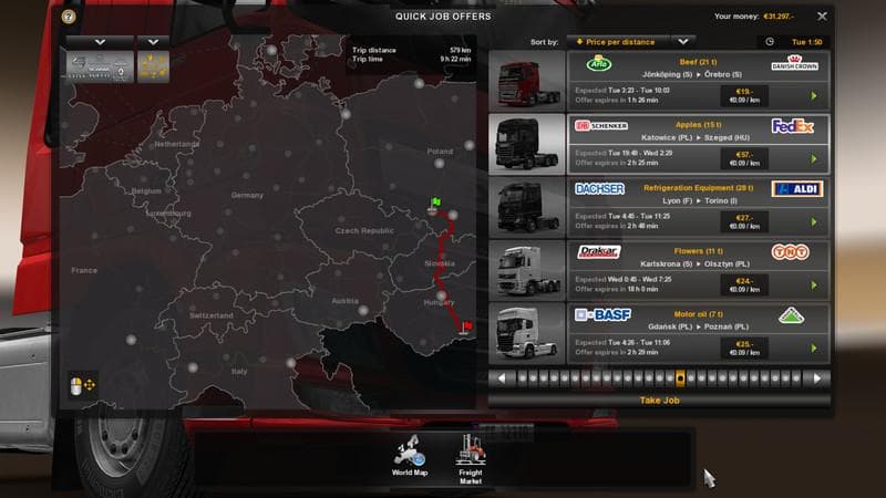 REALISTIC ECONOMY MOD V1.1 - ETS2 mods download – mod screenshot 2