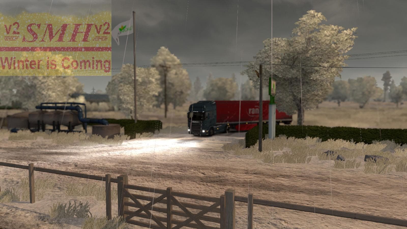 WINTER IS COMING V2 1.21.X - ETS2 mods download – trailers screenshot 2