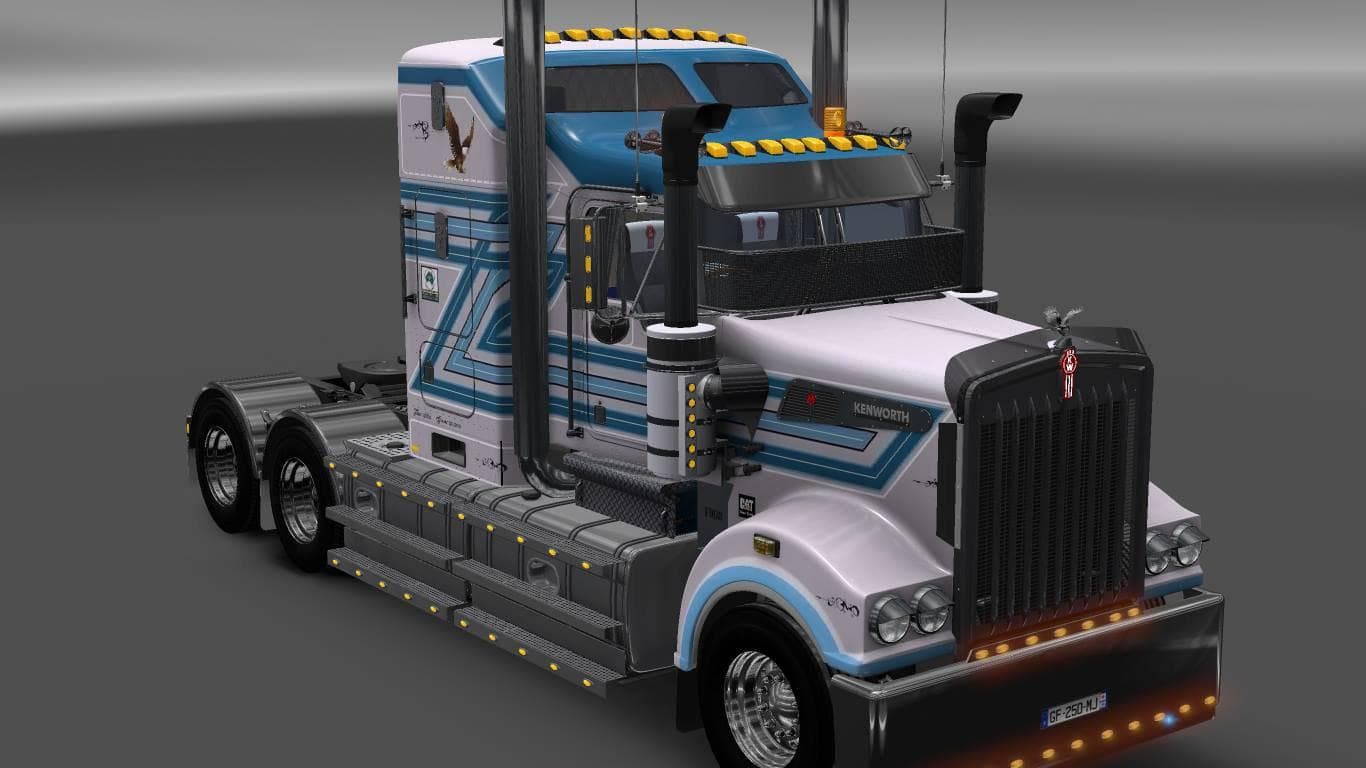 SKIN BOBBINS FOR KENWORTH T908 CAB C – Skins mod for Euro Truck Simulator 2