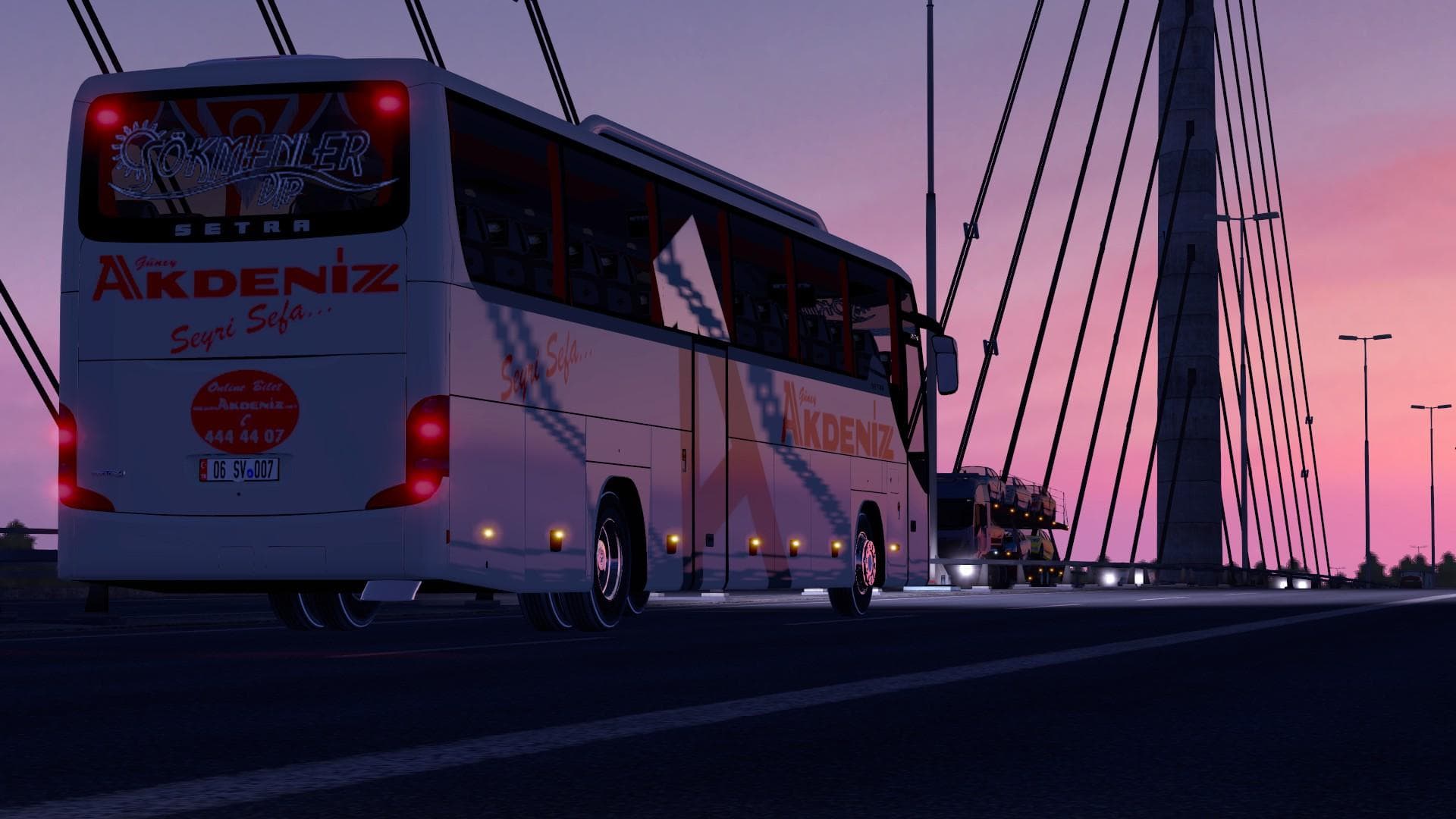 Setra 416 GT-HD 2+1 1.21.X – Trucks mod for Euro Truck Simulator 2