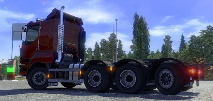 SISU R500, C500, C600 1.19-1.21 - ETS2 mods download – parts screenshot 2