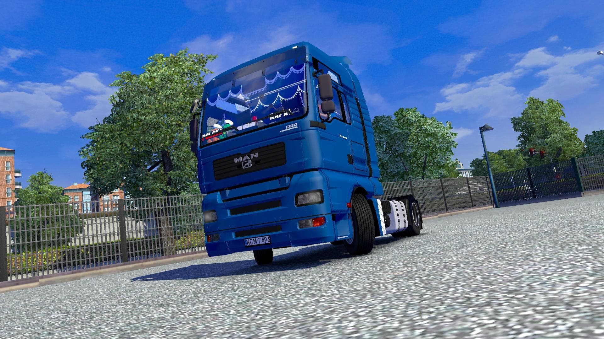 MAN TGA 18.440 Euro 5 + Interior edit by Rafal – Parts mod for Euro Truck Simulator 2