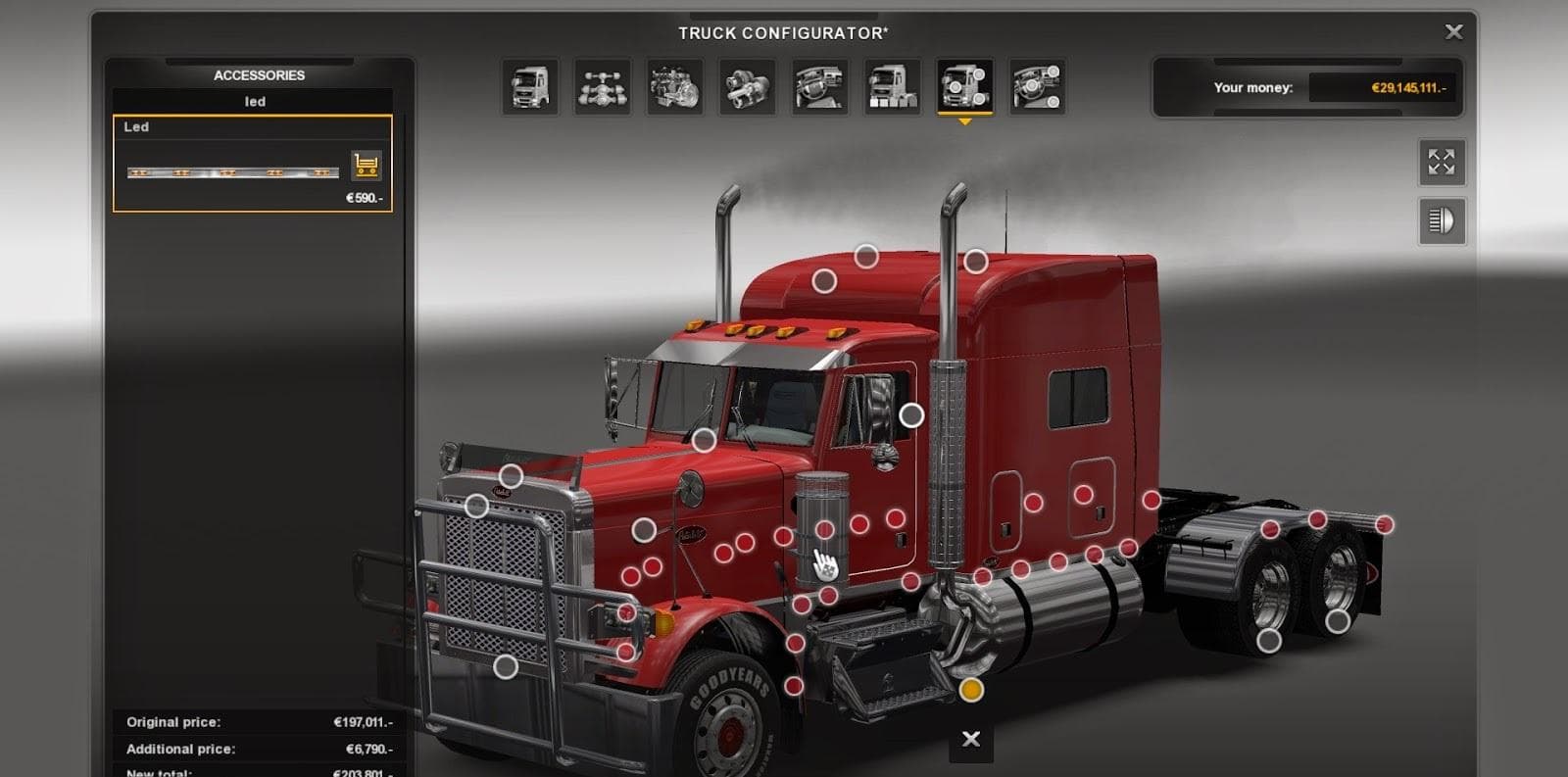 PETERBILT 379 V4.0 – Trucks mod for Euro Truck Simulator 2