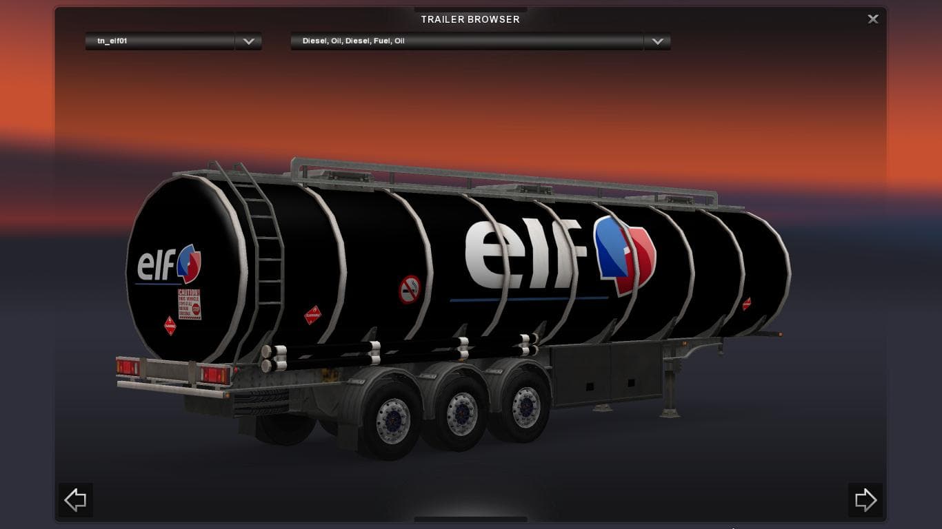 ELF TRAILER 1.12.X – Trailers mod for Euro Truck Simulator 2