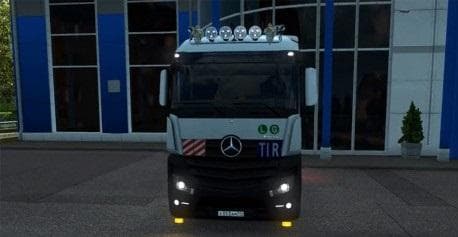 MERCEDES BENZ ACTROS MEGA SPACE 4 – Parts mod for Euro Truck Simulator 2