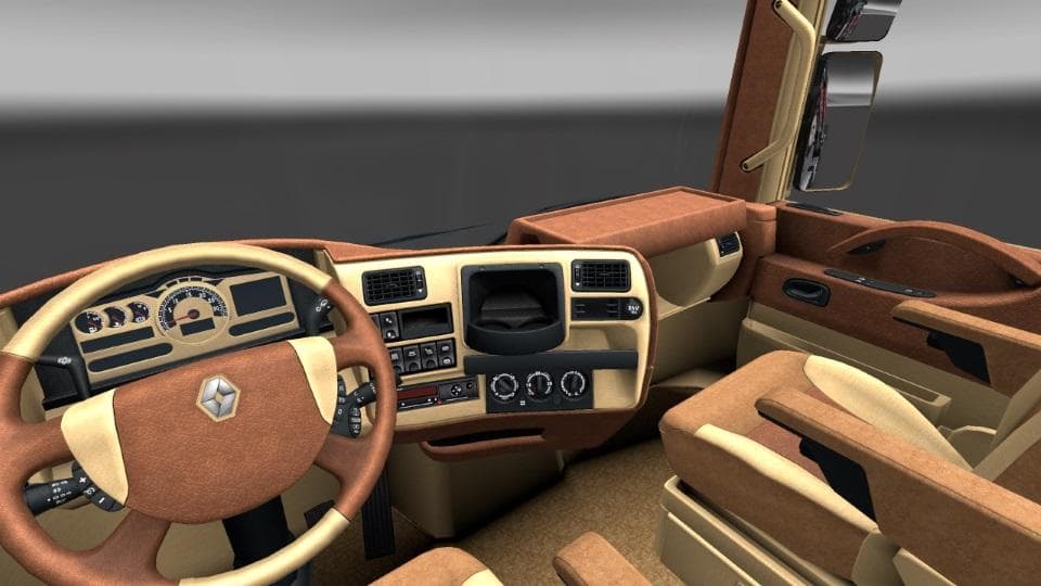 RENAULT MAGNUM & PREMIUM INTERIOR 1.21.X – Other mod for Euro Truck Simulator 2
