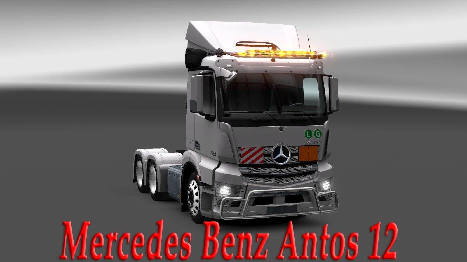 MERCEDES BENZ ANTOS 12 MODERNIZATION AND ADDITION – Parts mod for Euro Truck Simulator 2