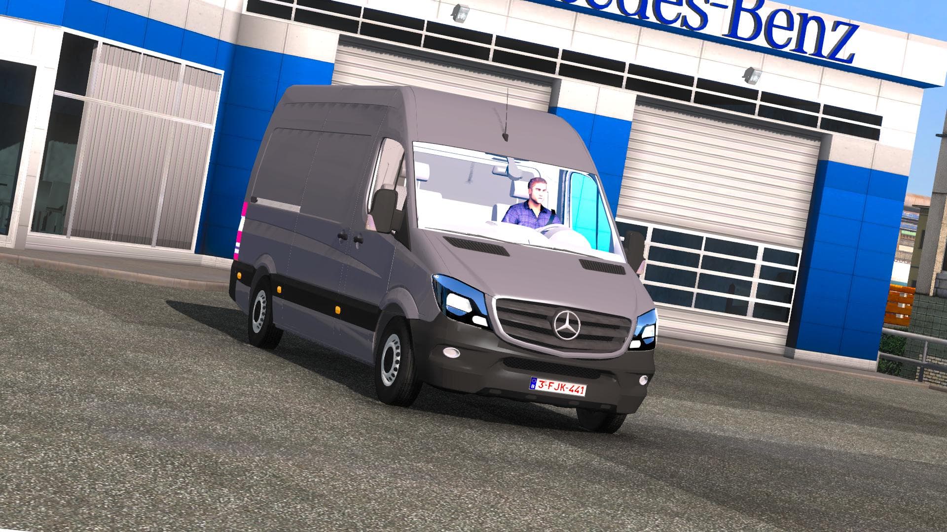 MERCEDES-BENZ SPRINTER CDI311 2014 - ETS2 mods download – trucks screenshot 2