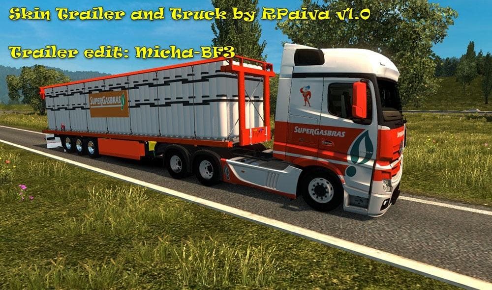 SUPERGASBRAS COMBO PACK - ETS2 mods download – skins screenshot 2