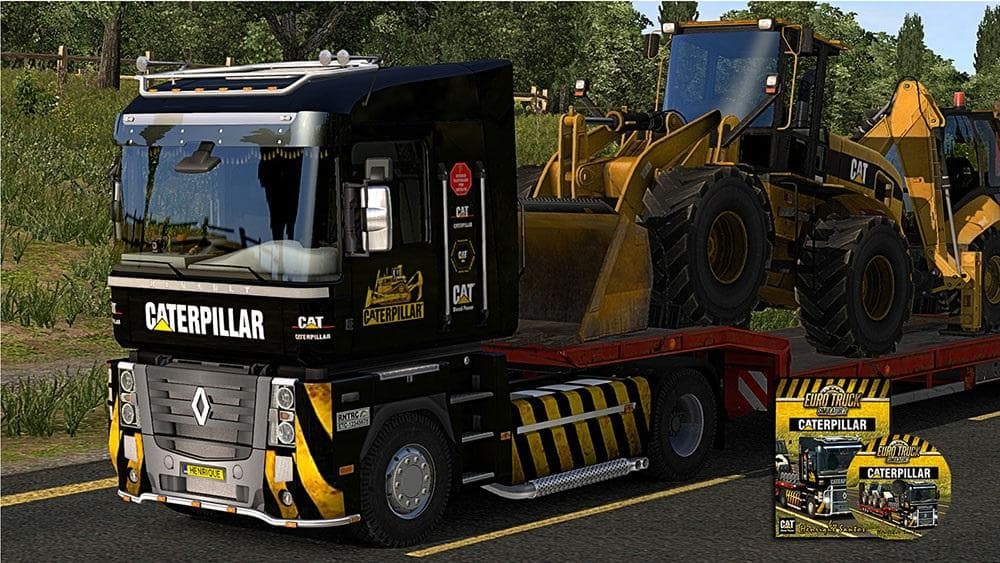 RENAULT MAGNUM CATETPILLAR SKIN – Skins mod for Euro Truck Simulator 2