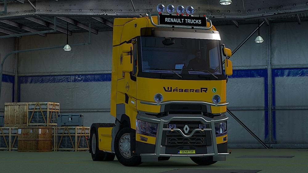 ORIGINAL RENAULT RANGE T RTA VERSION 1.21.X – Parts mod for Euro Truck Simulator 2