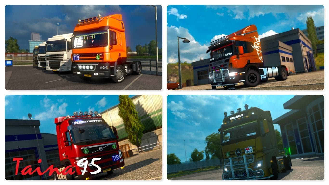 ETS 2 MODS PACK 1.21.X – Trucks mod for Euro Truck Simulator 2