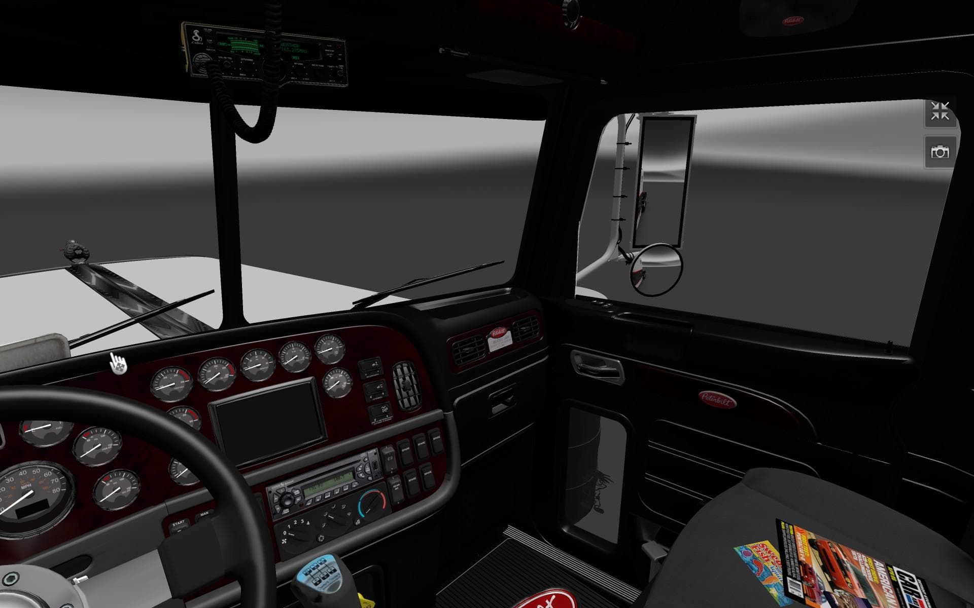 PETERBILT 389 DARK INTERIOR – Other mod for Euro Truck Simulator 2