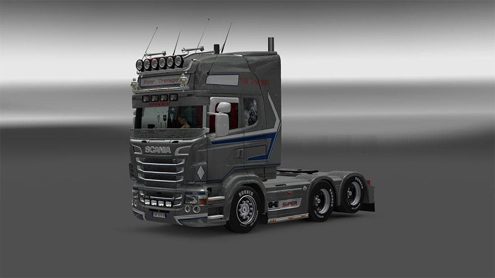 POLAR TRANSPORT SCANIA RJL SKIN – Skins mod for Euro Truck Simulator 2