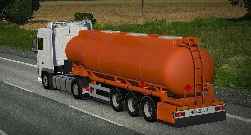 LDS Tanker 1.21.x – Trailers mod for Euro Truck Simulator 2