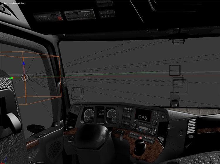 MERCEDES ACTROS 2014 BLENDER TEXTURE FIX - ETS2 mods download – parts screenshot 2