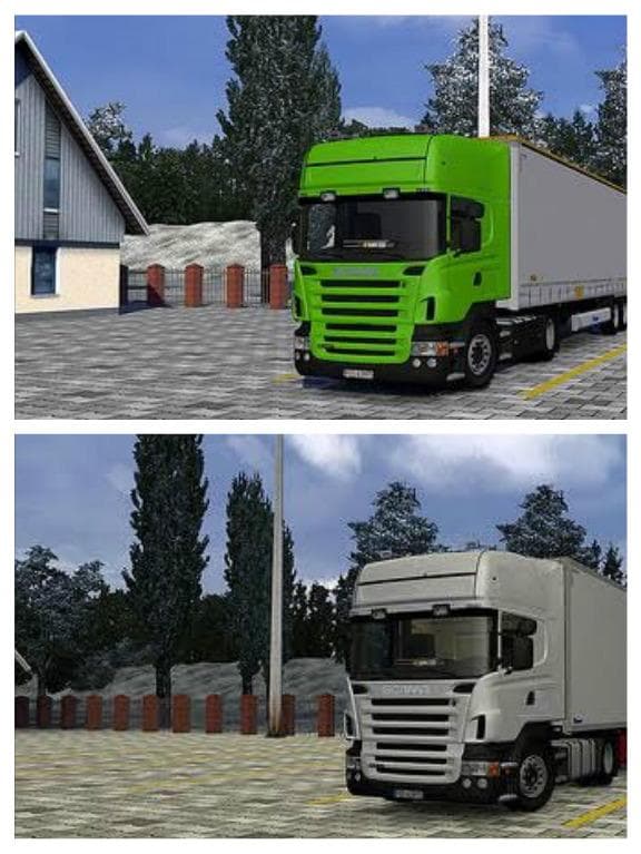 SCANIA R THREE VERSIONS – Parts mod for Euro Truck Simulator 2
