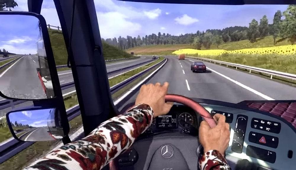 Hands on Steering Wheel v1.0 – Other mod for Euro Truck Simulator 2