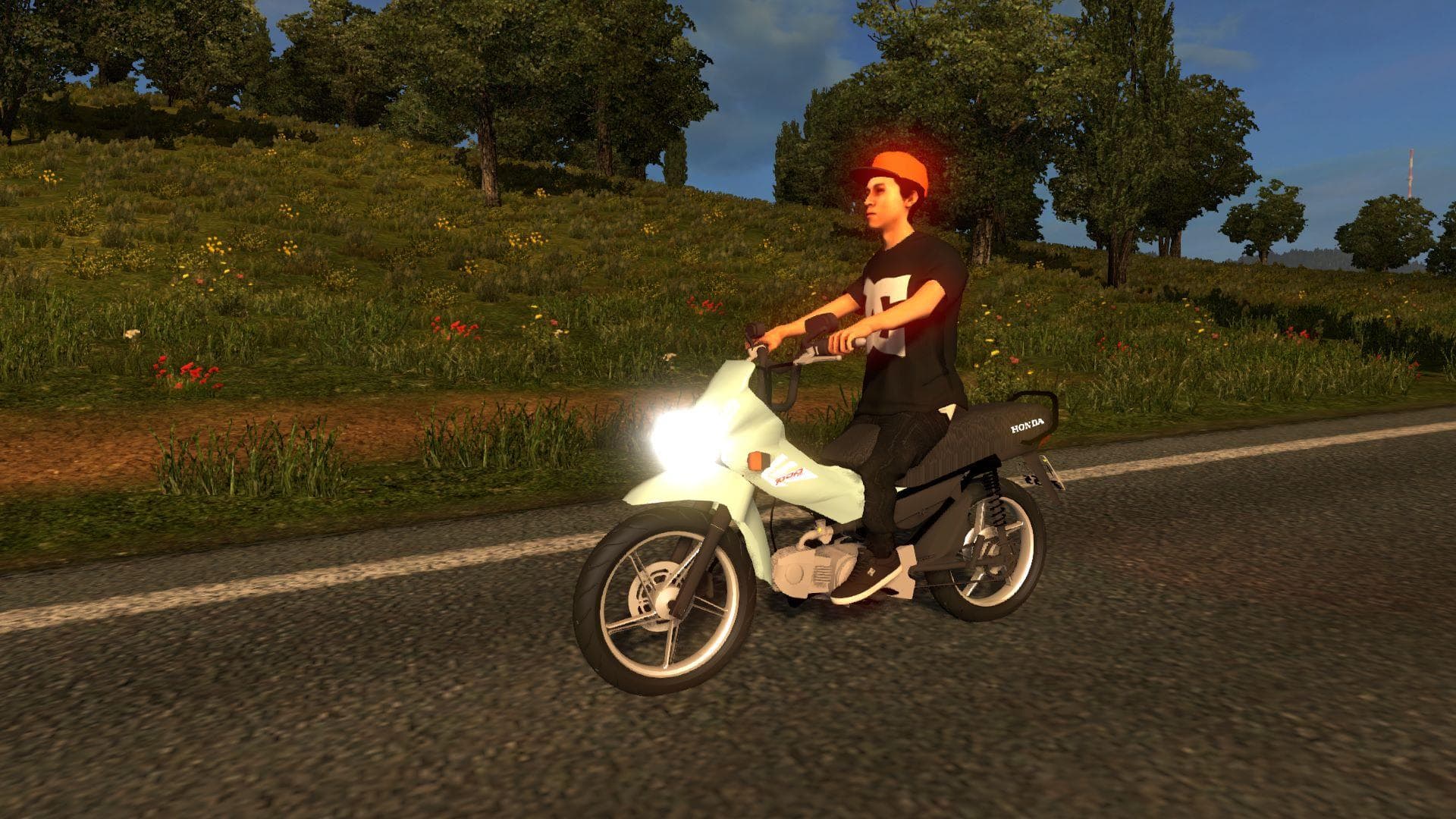 AI Motorcycle 1.21.x – Other mod for Euro Truck Simulator 2