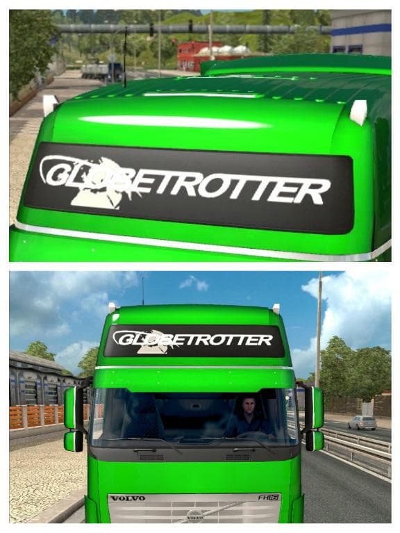 VOLVO LONGLINE NEW LIGHTBOX – Parts mod for Euro Truck Simulator 2