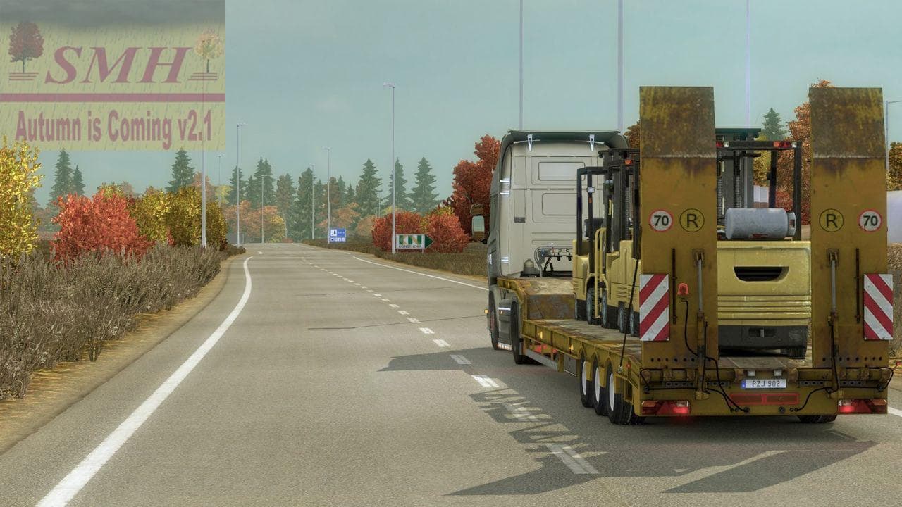 Autumn is Coming v2.1 1.21.x – Maps mod for Euro Truck Simulator 2