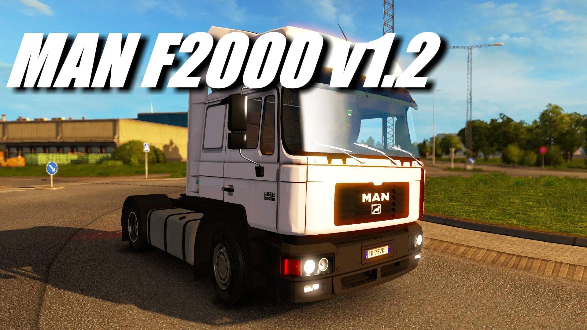 MAN F2000 v1.2.0 – Trucks mod for Euro Truck Simulator 2