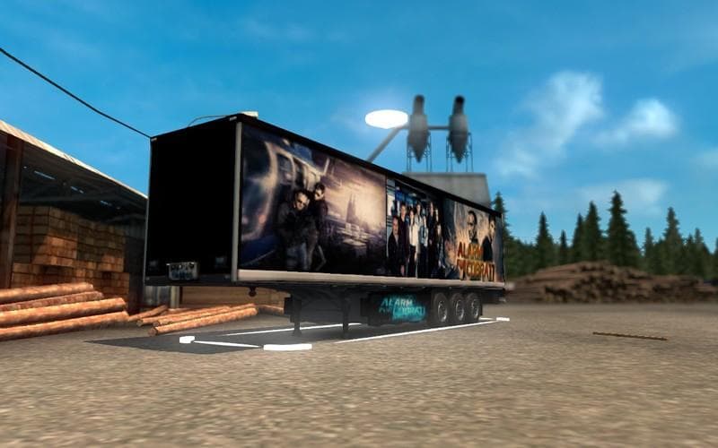 Alarm for Cobra 11 v1.21 – Trailers mod for Euro Truck Simulator 2