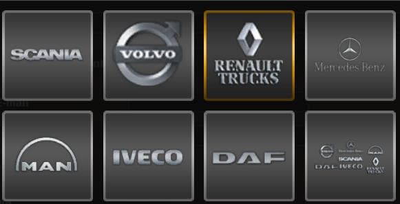 Truck Brands for Player Logo – Skins mod for Euro Truck Simulator 2
