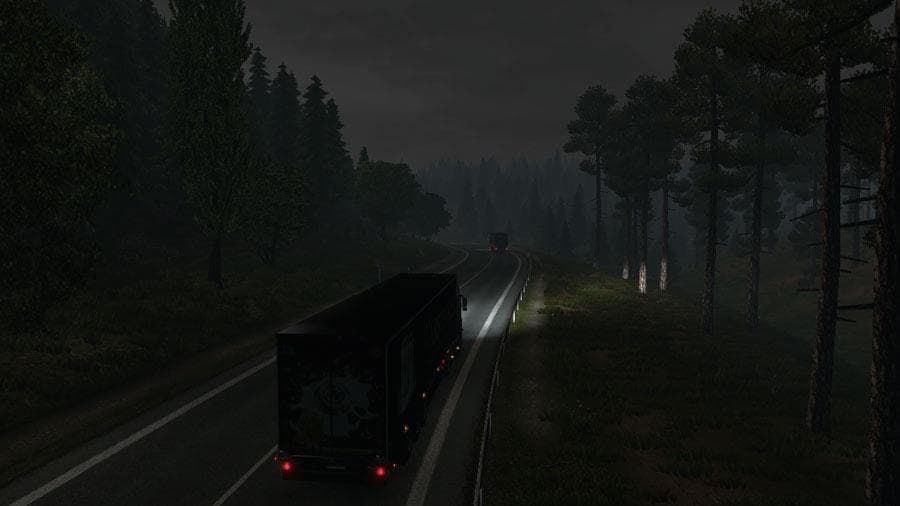 Gloomy Weather Mod v1.0 - ETS2 mods download – mod screenshot 2
