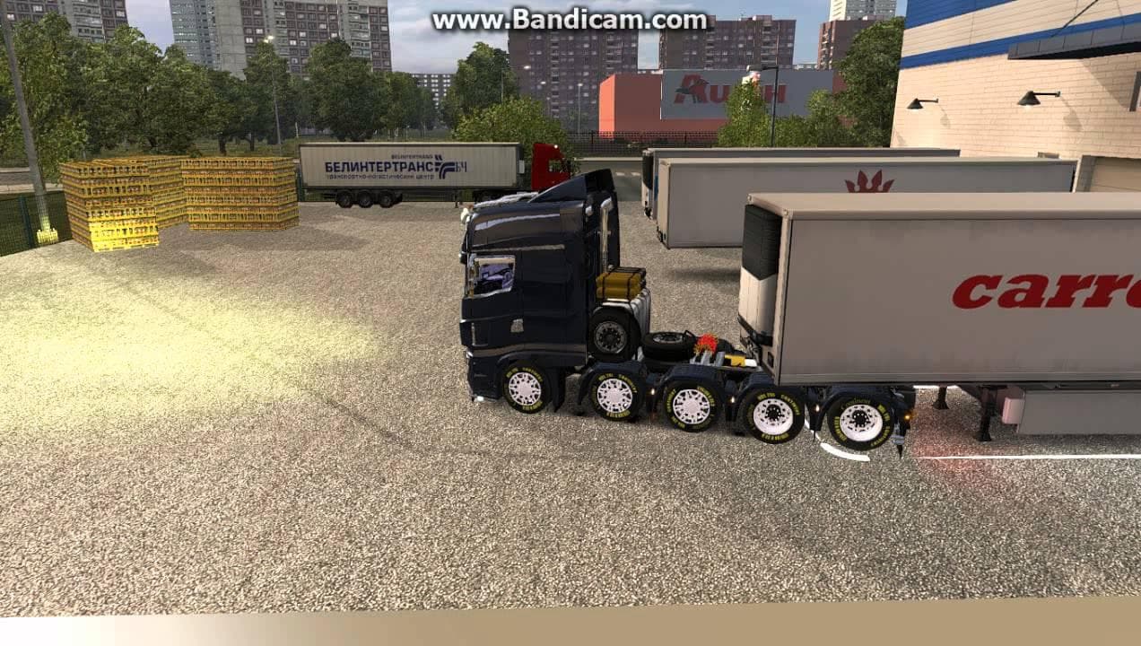 SCANIA R700 AU44 1.21 – Trucks mod for Euro Truck Simulator 2