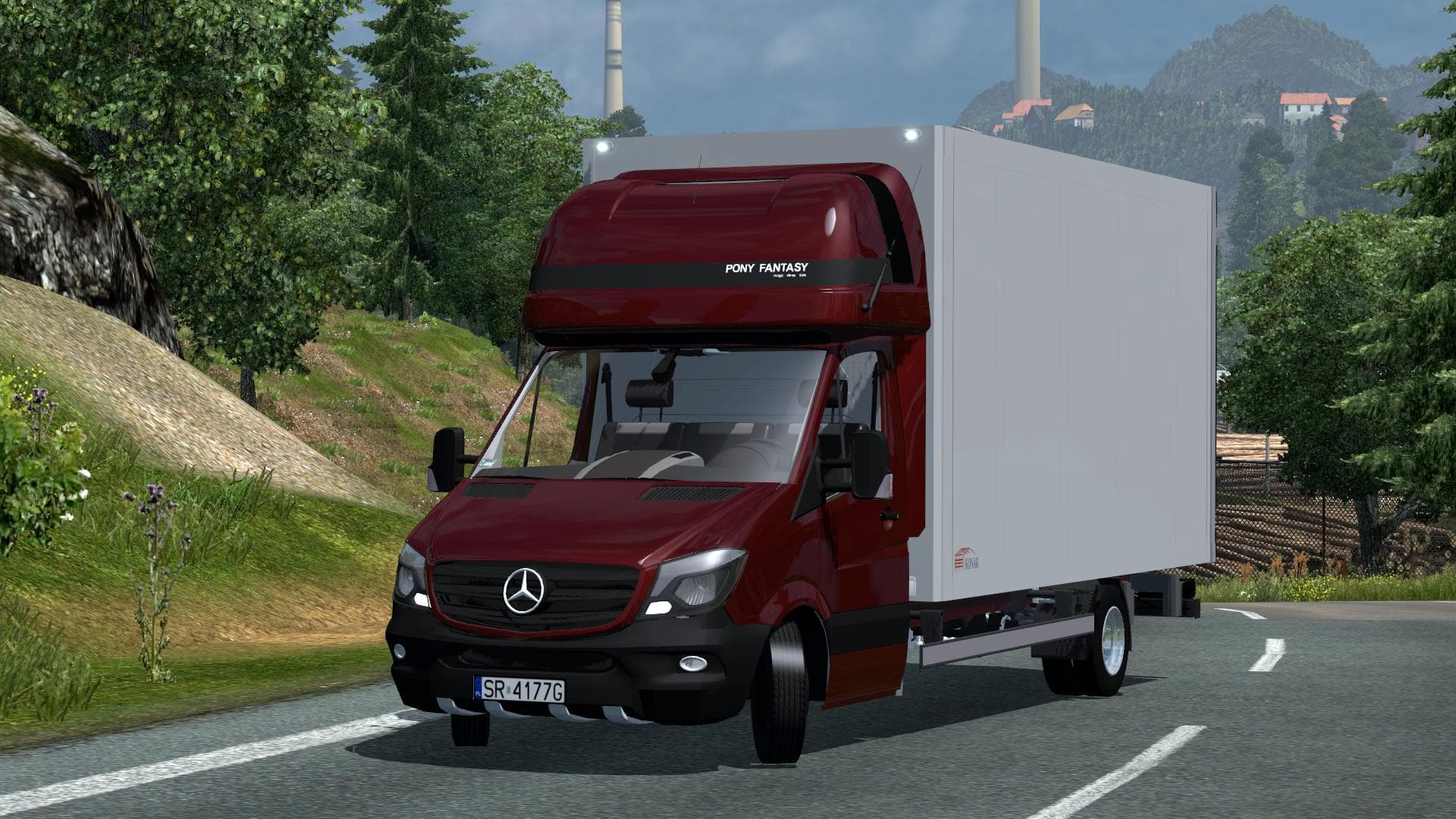 Mercedes Sprinter 2014 Izoterma v2.0 – Trucks mod for Euro Truck Simulator 2