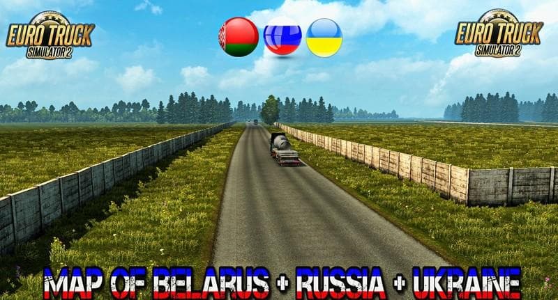 Map of Belarus v3.4 – Maps mod for Euro Truck Simulator 2