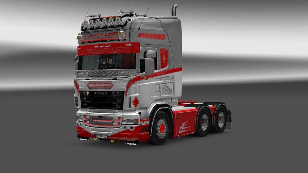 SCANIA RJL DUTCH LINER SKIN - ETS2 mods download – skins screenshot 2