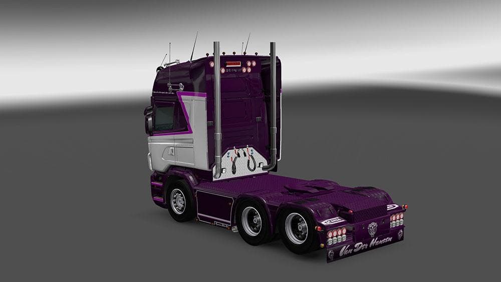 SCANIA RJL VAN DER HANSEN SKIN - ETS2 mods download – skins screenshot 2