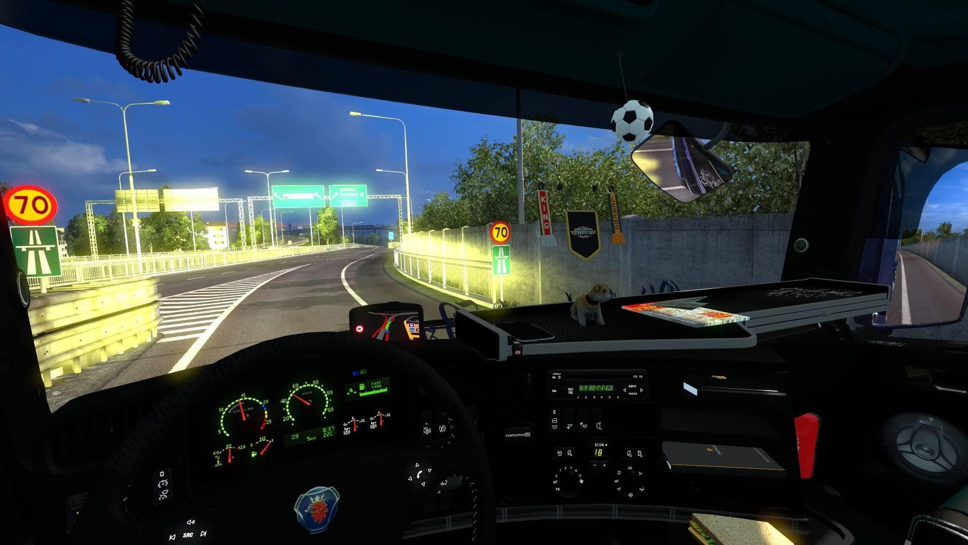SCANIA R700 NEW 1.21.1.4 - ETS2 mods download – parts screenshot 2