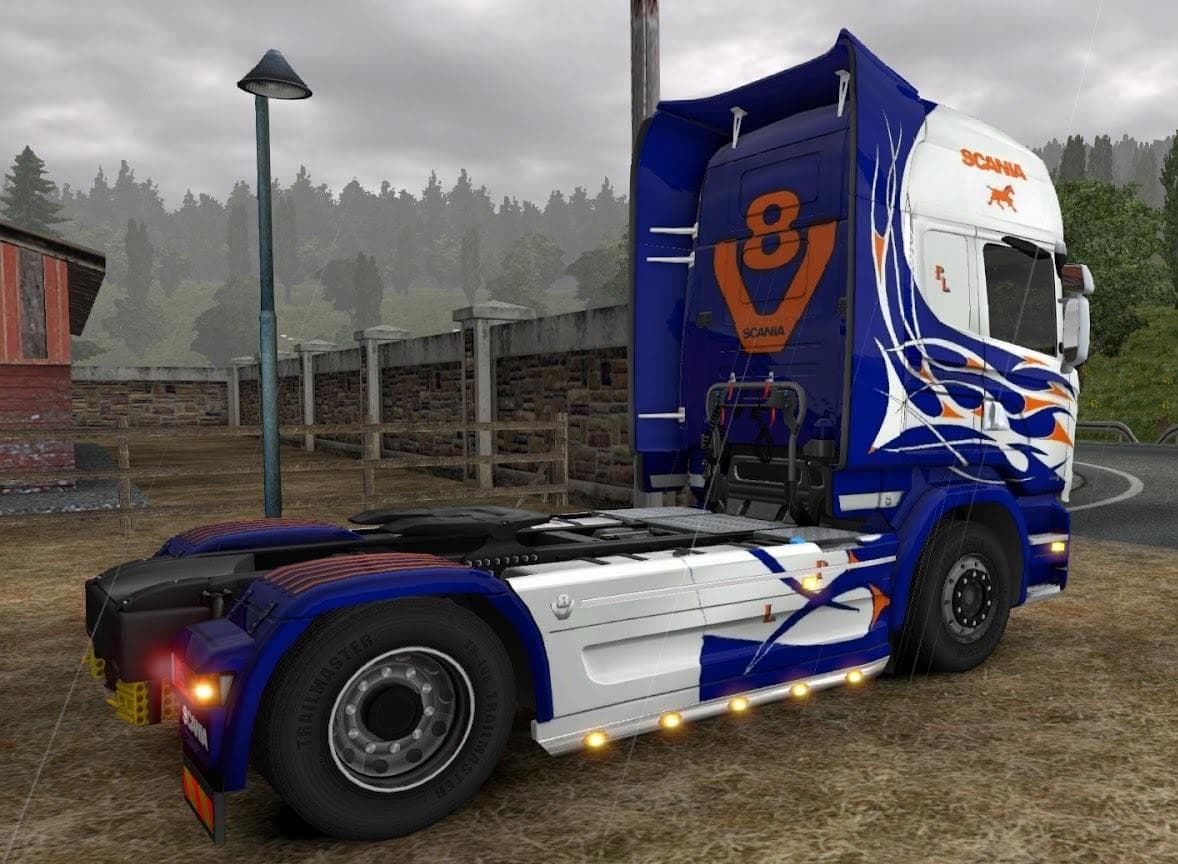 PETER LOVAAS SKIN FOR SCANIA STREAMLINE - ETS2 mods download – skins screenshot 2