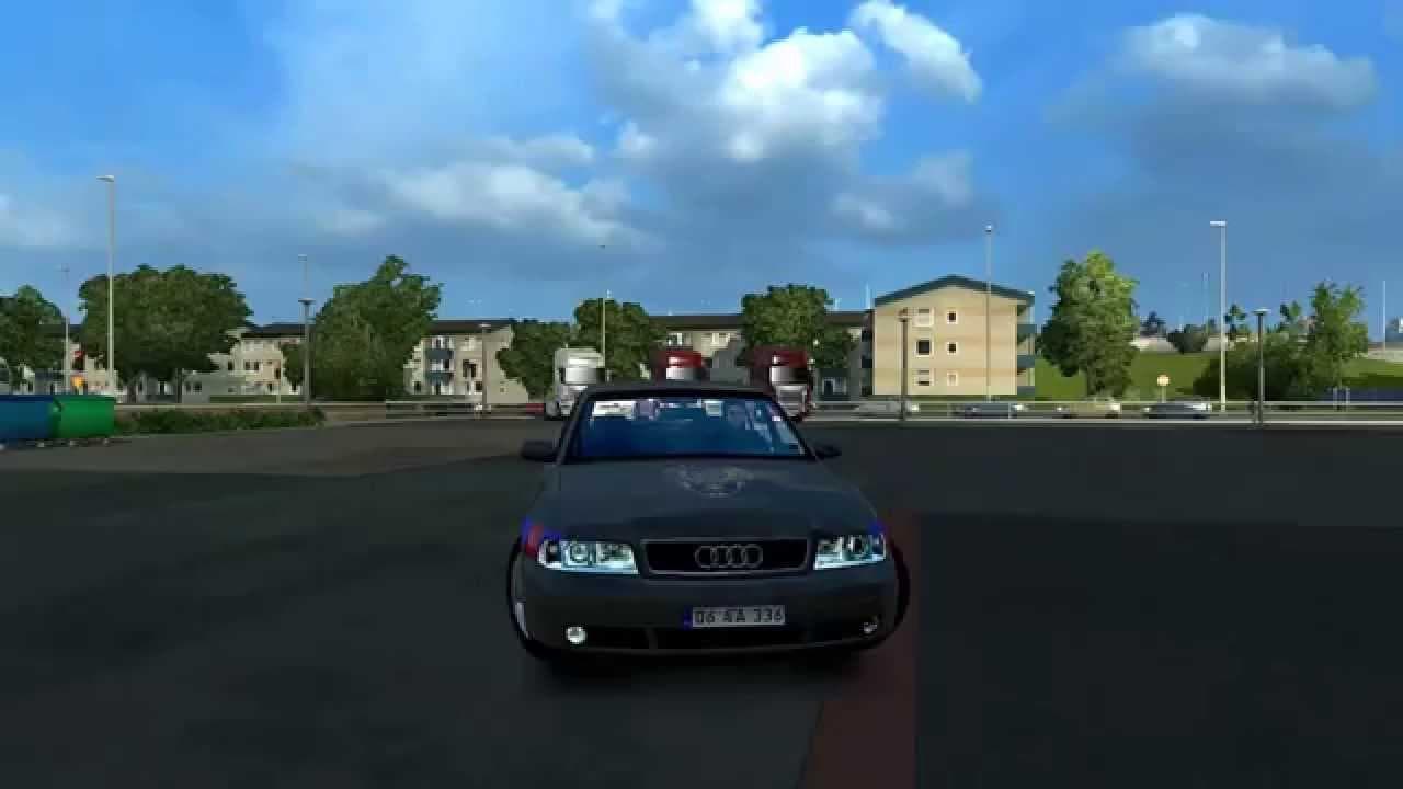 AUDI A4 POLICE HORN 1.21.X – Sounds mod for Euro Truck Simulator 2