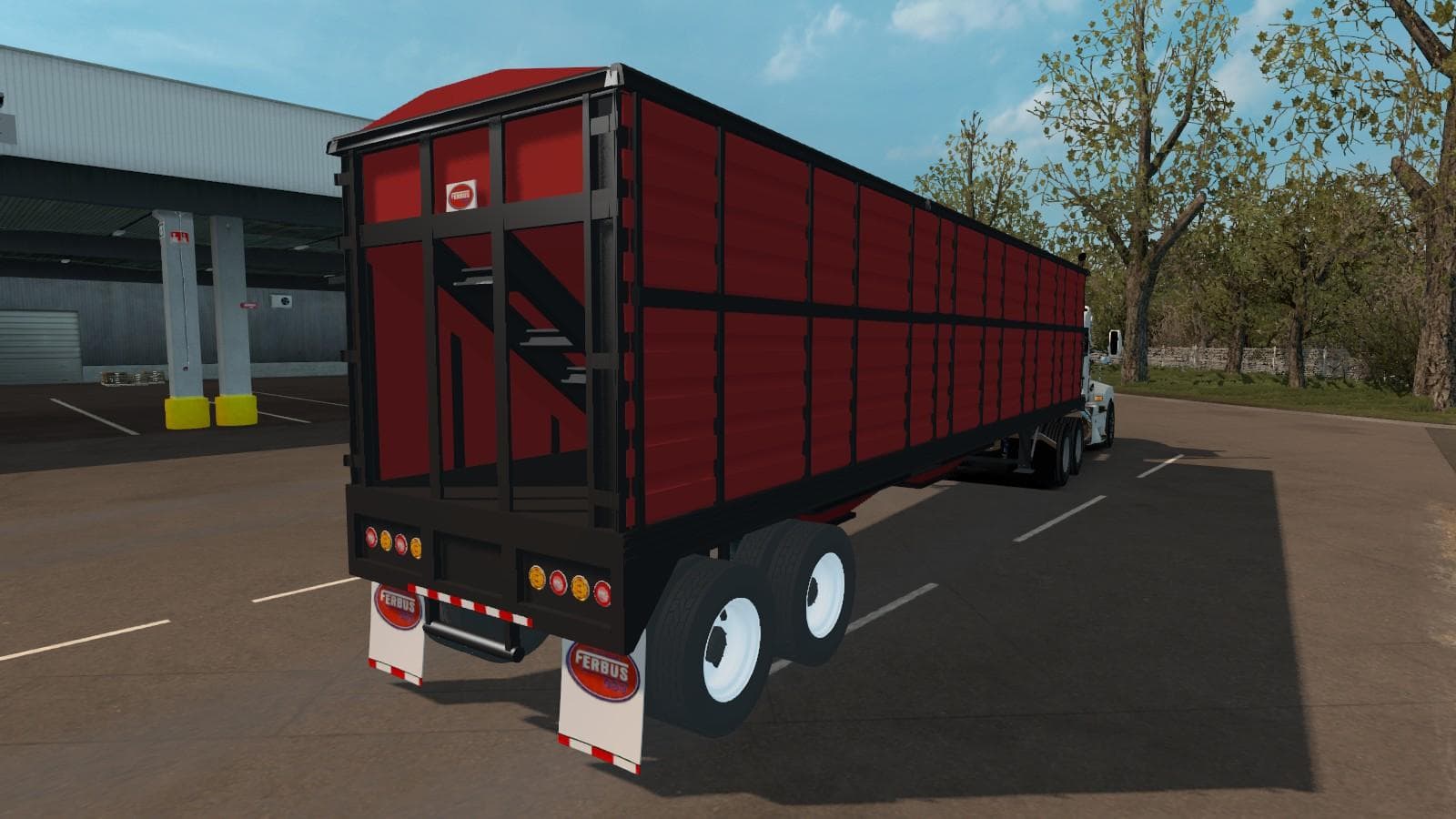 BULK CARRIER FERBUS 1.21.X - ETS2 mods download – trailers screenshot 2