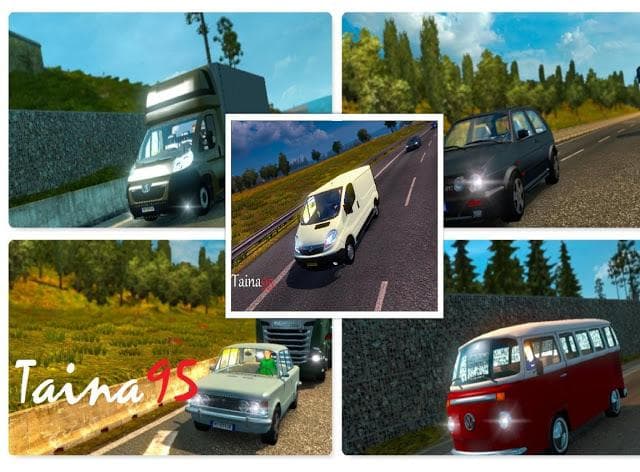 AI TRAFFIC PACK MOD V1.21.1 – Other mod for Euro Truck Simulator 2
