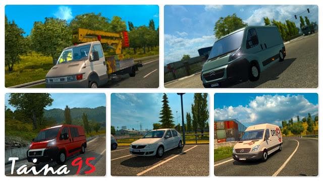 AI TRAFFIC PACK MOD V1.21.1 - ETS2 mods download – other screenshot 2