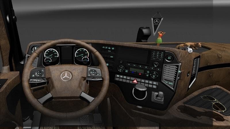 MERCEDES ACTROS 2014 INTERIOR PACK – Other mod for Euro Truck Simulator 2