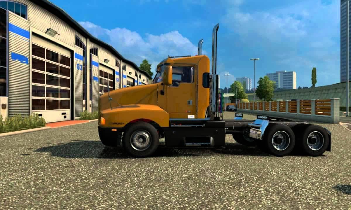Kenworth T600 Day Cab 1.22.x – Trucks mod for Euro Truck Simulator 2