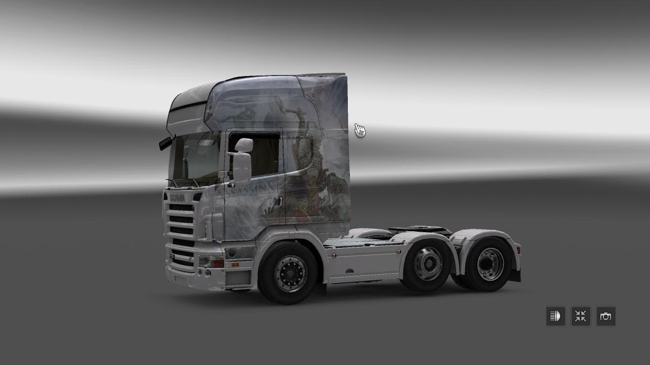 50k scania assassins creed 1.22.x – Skins mod for Euro Truck Simulator 2