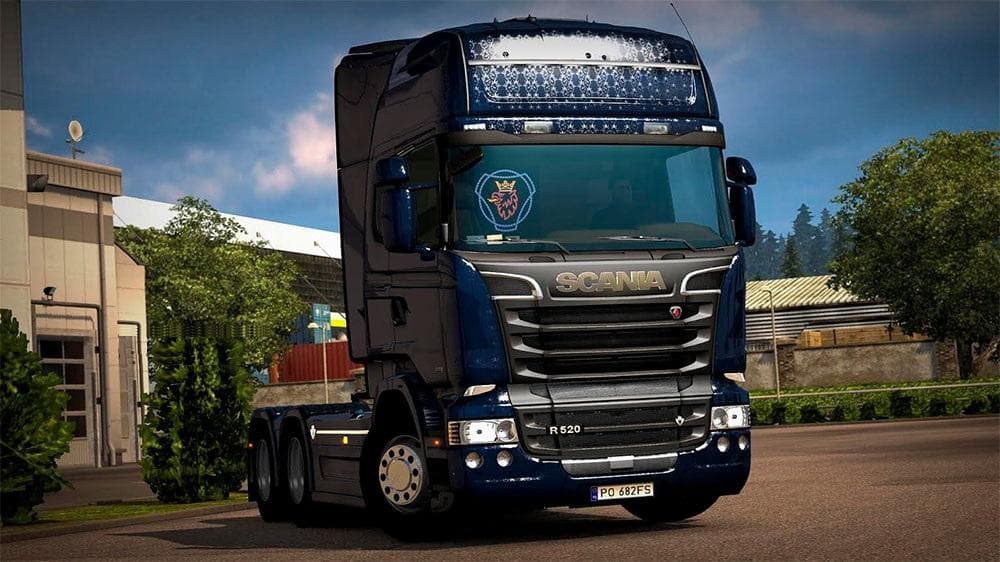 Scania Griffin pattern chameleon skin – Skins mod for Euro Truck Simulator 2