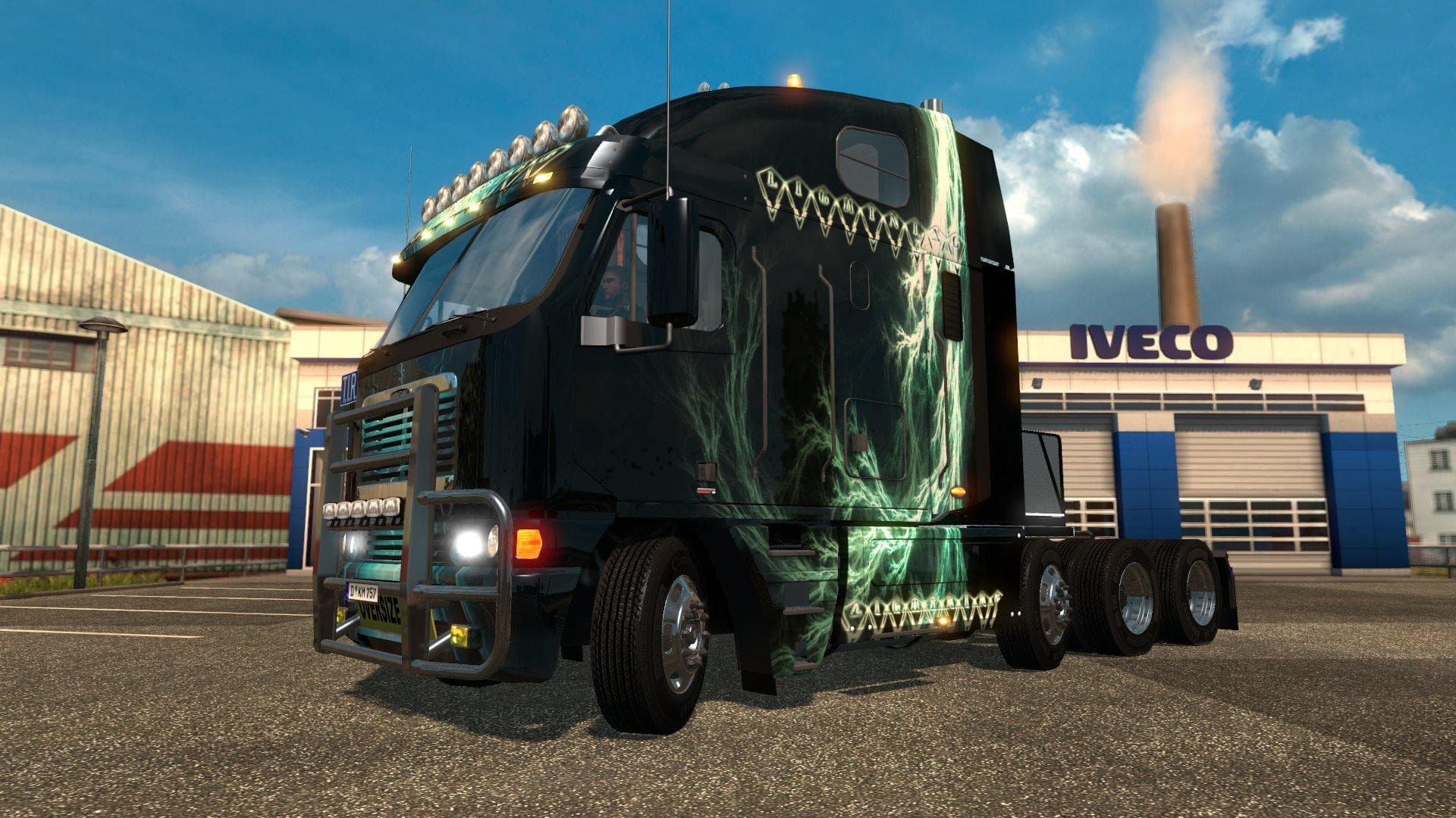 Freightliner Argosy 8x4 v3.0 – Trucks mod for Euro Truck Simulator 2