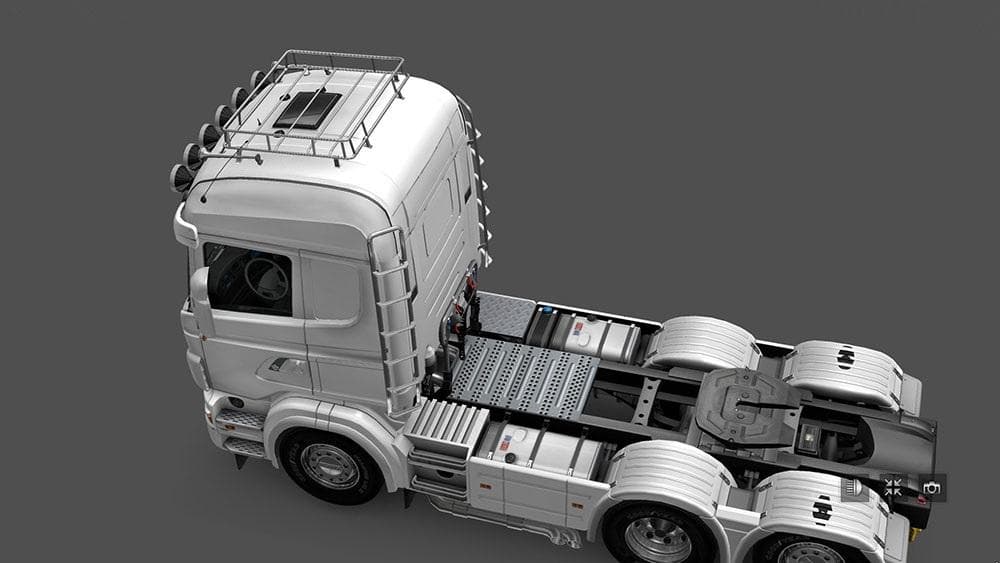 ETS2 GTM RJL Roof Racks – Parts mod for Euro Truck Simulator 2