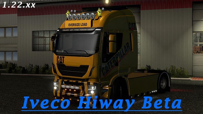 IVECO HIWAY CUSTOM BETA 1.22.XX - ETS2 mods download – parts screenshot 2