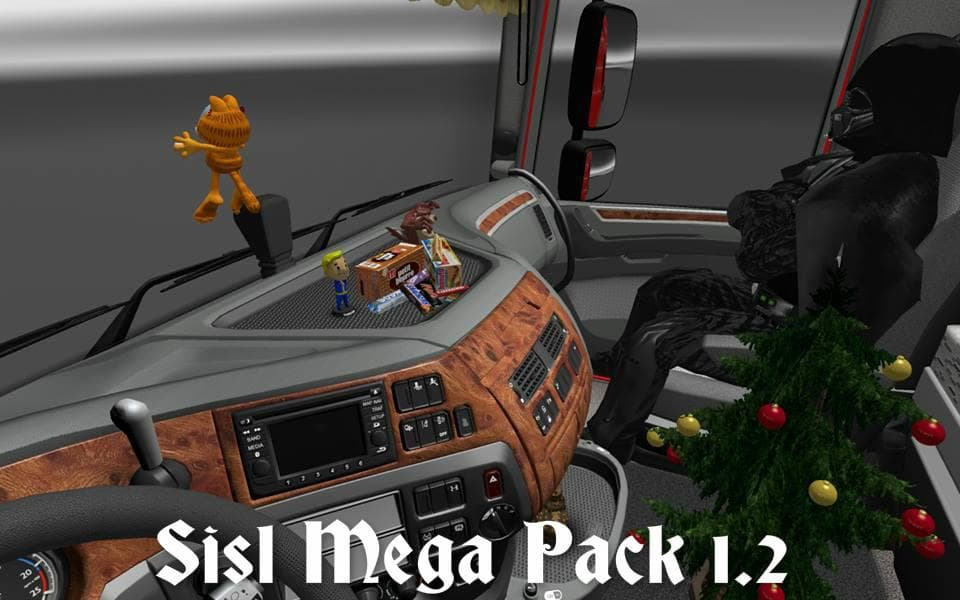 SISL’S MEGA ACCESSORY PACK FEAT STAR WARS V1.2 – Parts mod for Euro Truck Simulator 2