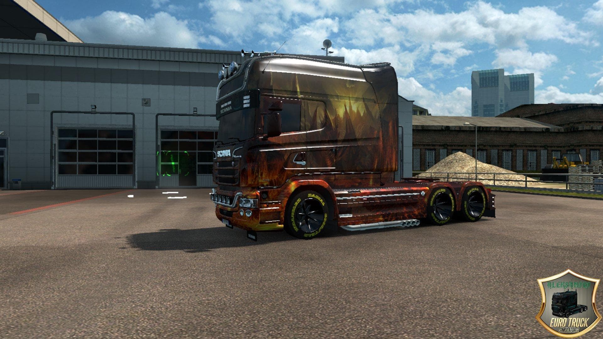 SCANIA RJL LONGLINE DRAGON SKIN V2.0 – Skins mod for Euro Truck Simulator 2